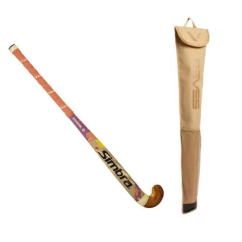 Palo Madera Hockey Simbra School + Funda Basic Beige - comprar online