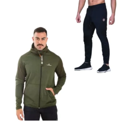 Combo Deportivo Homb! Campera EVOL VDE + Pantalon CHUPIN - comprar online