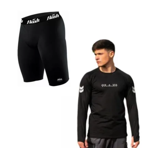 Combo Termico! Termica Refle URBAN LUX + Calza Corta Flash - comprar online