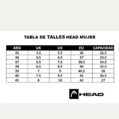 Zapatillas Head Mujer Vóley Tokio - Gris gr/fu en internet