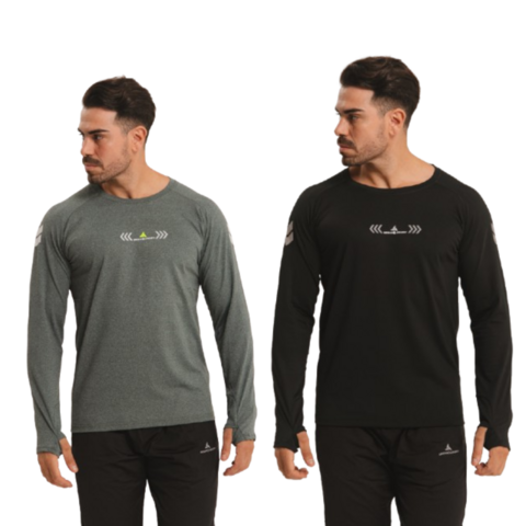 Combo Termico! 2 Remeras Termicas Manga Larga - Reflec - comprar online