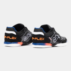 Botin Futsal Joma Top Flex Cuero - TOPS2531IN Negro - PASION AL DEPORTE