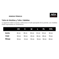 Combo Termico! Remeratermica Flash Adulto + Calza Larga - PASION AL DEPORTE