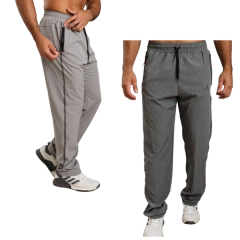 Combo! Pantalon Microbra Recto Gr + Gris
