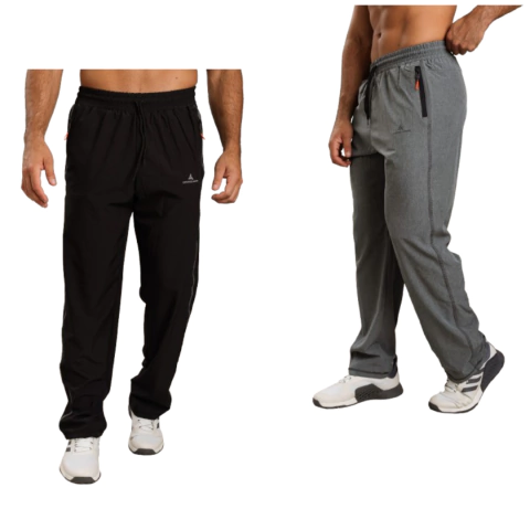 Combo! Pantalon Microbra Recto Ng + Gr/Os