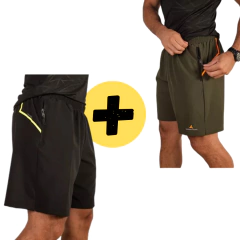 Combo 2 Bermudas! Bermuda Microfibra Iron