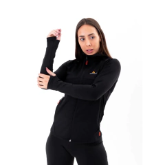 Campera Polar Dama Capolard + Calza Gym Urban Luxury Camur - PASION AL DEPORTE