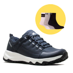 Zapatillas Hombre Head Trekking Fitz Roy Ng/BL + Medias