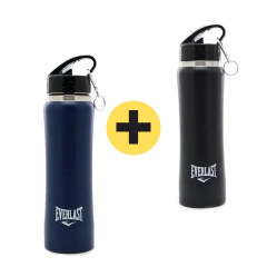 2 BOTELLAS TERMICA ACERO EVERLAST TRAINING NG + AZ