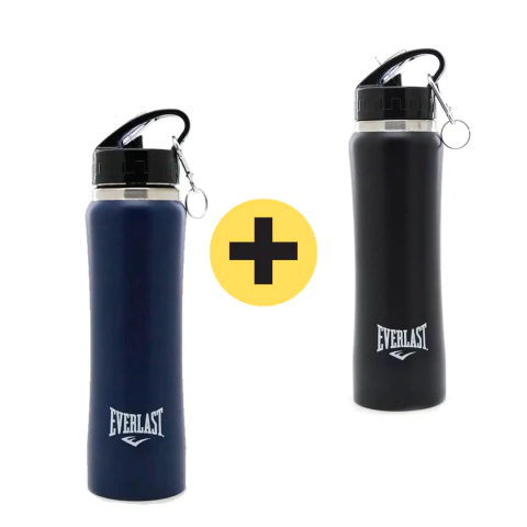 2 BOTELLAS TERMICA ACERO EVERLAST TRAINING NG + AZ