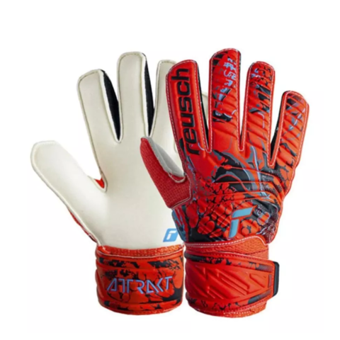 Guantes Arquero Reusch Nio Started Solid (rj/tur) - Rgu1930