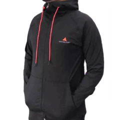 Combo deportivo!! Campera negra Acetato+pantalon Algodn - comprar online