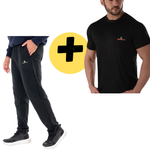 Remera Deportiva Hombre Ng + Pantaln Recto Ng