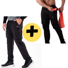 Pantalon Cargo Microfibra + Pantalon Cargo Lycra