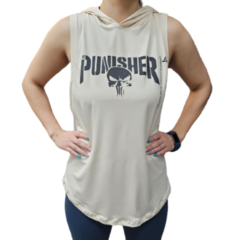 Musculosa Deportiva Entrenamiento DAMA CRUDO - PUNISHER