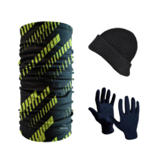 Combo Invierno! Cuello Multiuso Cuest + Gorro de Lana + Guantes