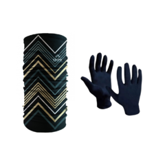 Combo Invierno! Cuello Multiuso High + Guantes Térmicos