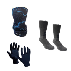 Combo Térmico! Cuello Térmico Map + Guantes Térmicos + Medias