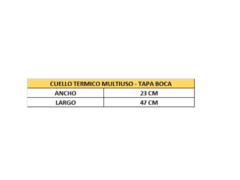 Combo térmico!! cuello termico+ guantes termicos (tet) - tienda online