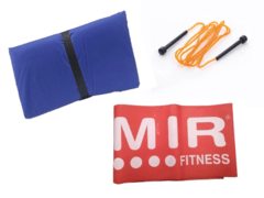 Combo gym!! colchoneta + tiraband abierta (med)+soga