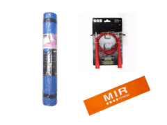 Combo gym!! mat yoga+ tiraband circular (med+ soga cable