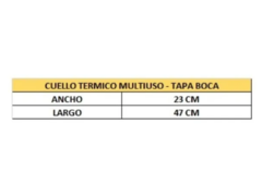 Cuello termico tapaboca rocks- csalpa en internet