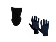 Cuello y guantes termicos Por mayor x 10 unidades