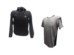 Combo hombre!! buzo c/capucha y remera deportiva