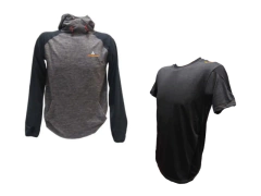 Combo hombre!! buzo c/capucha y remera deportiva(gs/ng)