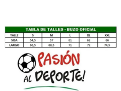 Buzo oficial River adulto solo XL - 6121 - comprar online