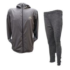 Combo deportivo g! campera rompevientos+pantalon chupin