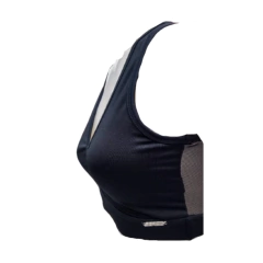 Top deportivo push up mujer transparencia -topser - comprar online
