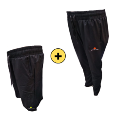 Combo microfibra! bermuda ng+pantalon chupin