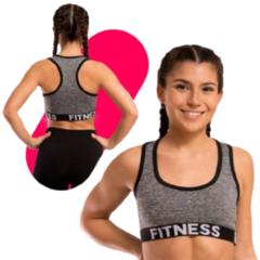 Combo gym mujer! campera capucha+top deportivo bl en internet