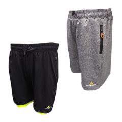 combo v!short con calza ng+bermuda bolsillos gs
