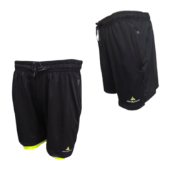 combo v!short con calza ng+short bolsillos ng