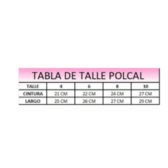 Pollera con calza - con short - polcal - PASION AL DEPORTE