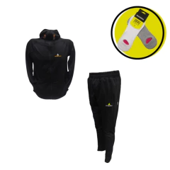 Combo!campera Dep+ Pantalón Bolsillos Chupin(medias Gratis!)