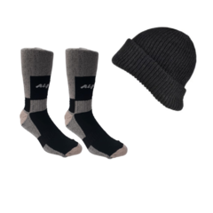 Combo Otoño Invierno! Medias Termicas + Gorro Lana
