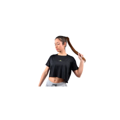 Remera Pupera Mujer Deportiva Urbana Lycra X2 NEGRO Y GRIS - comprar online
