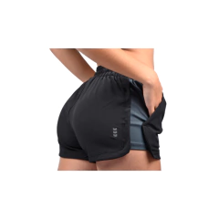 Short Deportivo Mujer Microfibra +short Con Calza Mujer - tienda online
