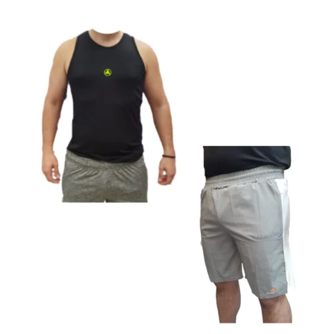Combo! Musculosa Hombre + Bermuda Microfibra gs - Betmicro
