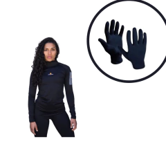 Camiseta Térmica Mujer Urban Luxury + GUANTES TERMICOS!