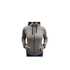 Campera Mujer Algodón Bolsillos Camal +cuello Termico Salpa - comprar online