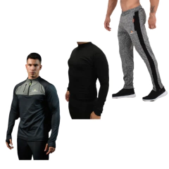 Conjunto Deportivo Hombre! Buzo +pantalón +camiseta Térmica