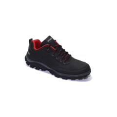 Zapatillas Stone Hombre Trekking Ng/rj 04100 +medias gratis! - comprar online