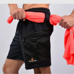 Conjunto! Campera Rompevientos Hombre +short Cargo Bolsillos - PASION AL DEPORTE