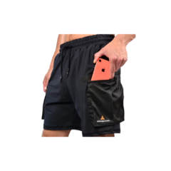 Conjunto! Campera Rompevientos Hombre +short Cargo Bolsillos en internet