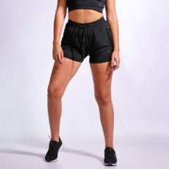 Conjunto Deportivo! Remera Urban Mujer GS+ Short Con Calza Ng - PASION AL DEPORTE