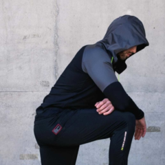 Conjunto Deportivo! Campera Hombre +pantalon Chupin Urblux Gris